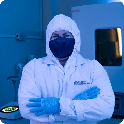 Laboratorio de Larvas